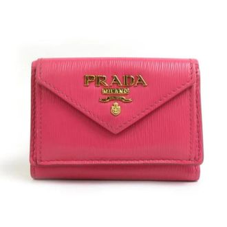 Prada Pre-owned Vintage Portemonnee - Dames - Vintage Accessoires - Roze - ONE Size - Leer - Vintage