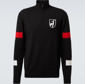Toni Sailer Hupert wool half-zip sweater