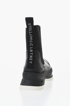 Loewe Stivaletti Chelsea in Pelle e Tessuto con Suola Vibram Loewe