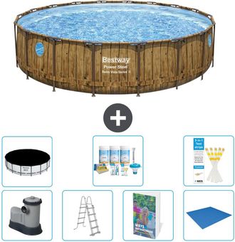 Bestway Piscina Bestway Power Steel Redonda - 549x122 Cm - 8-piezas S599