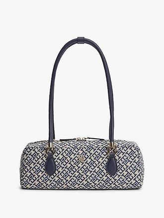 Tommy Hilfiger Textile Jacquard Rectangular Shoulder Bag