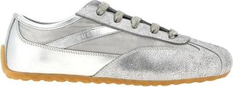 Alexander McQueen Boxe Sneaker - Dames - Sneakers - Grijs - 37 EU - Leer - Schoenen