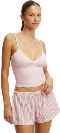Cotton On Womens Dreamy Soft Triangle Cami in Pink Kiss at Nordstrom, Size X-Small