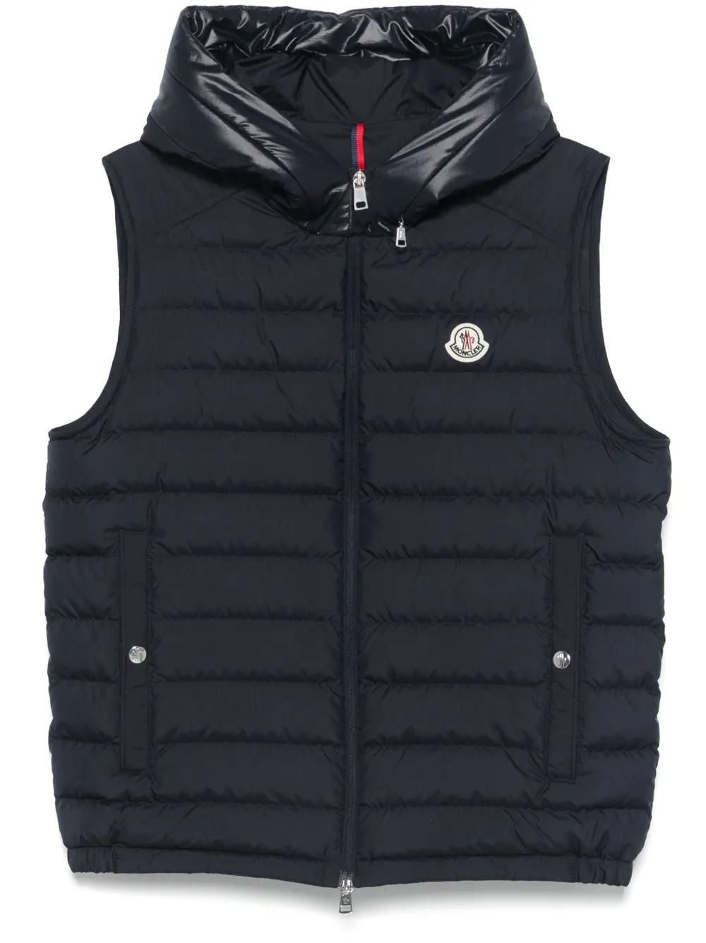 Moncler Gilet Bourget Blu da 998,00 € su Stylight