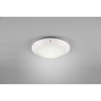 Reality Plaf&oacute;n Exterior Camaro Blanco Mate Ip54 &Oslash;26 Cm Trio Lighting