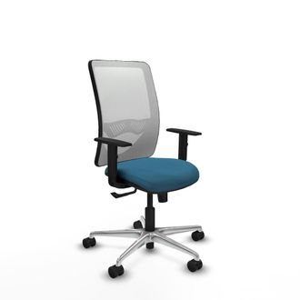 Piqueras y Crespo Silla De Oficina Piqueras Y Crespo Zulema Blanco Aluminio C&oacute;moda
