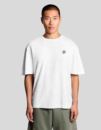 Lyle & Scott Lyle And Scott Mens Ultra Soft Cotton Blend T-Shirt - White - Size: 40