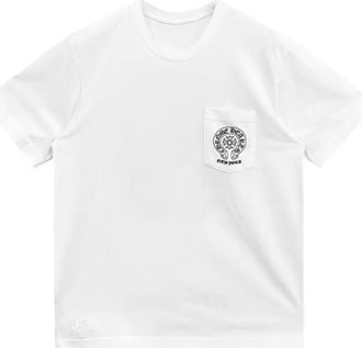 Chrome Hearts T-shirt con logo - Bianco