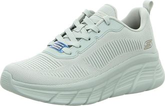 Skechers Womens Bobs Sport B Flex Flying Hi Sneaker, Sage, 5 UK