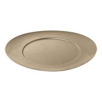 Mepra Atmosfera Charger Plate in Materic Champagne at Nordstrom