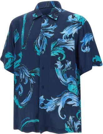 Versace Jeans Couture Uomo, Magliette, Blu, L, new