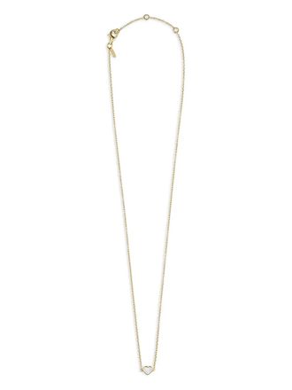 DESIGN LETTERS heart-pendant necklace - women - Brass - One Size - Gold