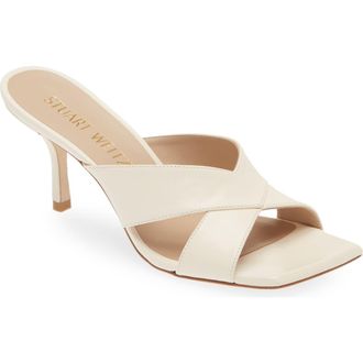 Stuart Weitzman Carmen Sandal in Seashell at Nordstrom Rack, Size 6.5