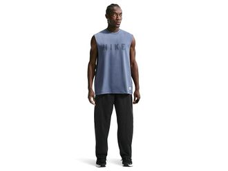 Nike Athletic Club Dri-fit Woven Training Pants Mens Clothing Black/Pale Ivory/Black : 2XL, Nylon/Polyester