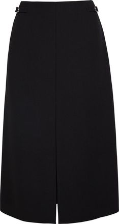 Gabriela Hearst Morelos Wool Midi Skirt - Black - 46 (UK14 / L)