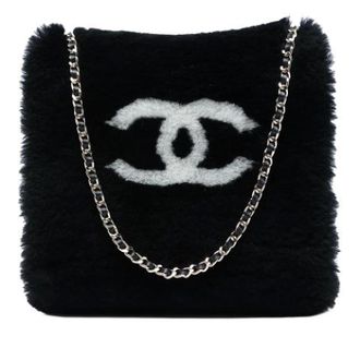 Chanel unisex, Pre-owned, Zwart, Maat: ONE Size Leer