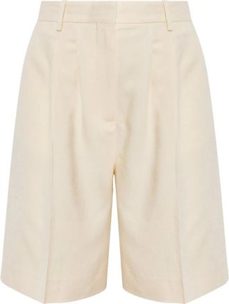 Anine Bing Bryson Shorts - Shorts - Mujer - Beige - M