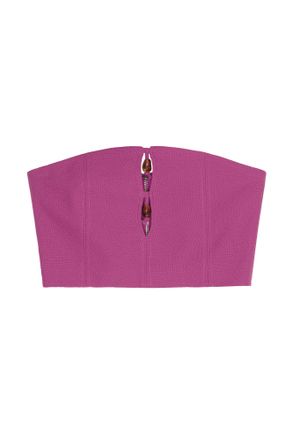 Ganni Summer Suiting Sleeveless Top - Size 10/12 Purple