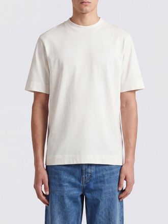 Emporio Armani T-shirt basic a maniche corte in puro cotone girocollo