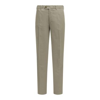 Brunello Cucinelli Chinos - Heren - Broeken - Beige - Maat: 2XL Katoen