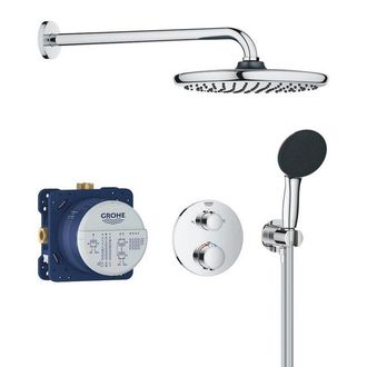 GROHE QuickFix Precision Thermostat Perfect inbouw douchesysteem met Vitalio Start 250 hoofddouche chroom