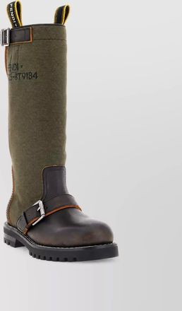 Fendi leather high boots