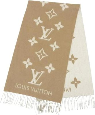 Louis Vuitton Pre-owned Stola - unisex - Vintage Accessoires - Veelkleurig - ONE Size - Kasjmier - Vintage