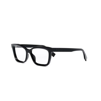 Fendi Geometric Optical Frame - unisex - Fendi - Glasses - Black - 52 MM - Accessories