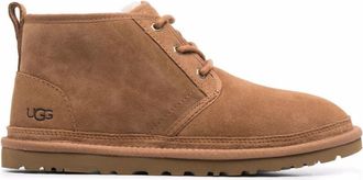UGG Beige Neumel lace-up boots