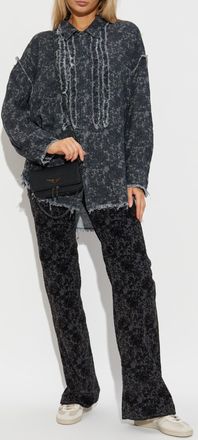 R13 Oversize Shirt, Womens, Grey