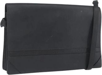 Celine Pre-owned Cross Body Bags, female, Black, Size: ONE SIZE Pre-owned Vintage Shoulder Bag