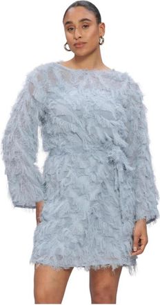 Selected Dames, Jurken, Blauw, Maat: XS