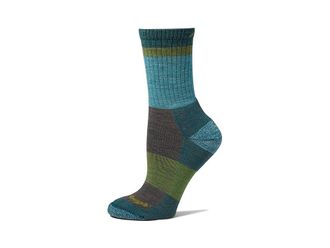 Darn Tough Heady Betty Micro Crew Lightweight with Cushion Womens Crew Cut Socks Shoes Aqua : MD (US 7.5-9.5), Lycra/Merino/Nylon