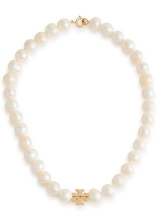 Tory Burch Kira Pearl Necklace - Gold - One Size