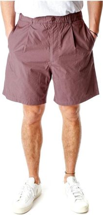 Sams&oslash;e & Sams&oslash;e Casual Shorts - Heren - Korte Broeken - Paars - S - Korte Broeken