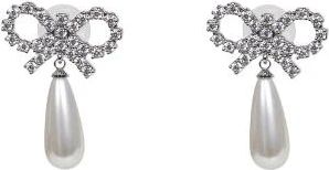 Self Portrait 631E-Pearl Oorbellen - Dames - Oorbellen - Wit - ONE Size - Accessoires