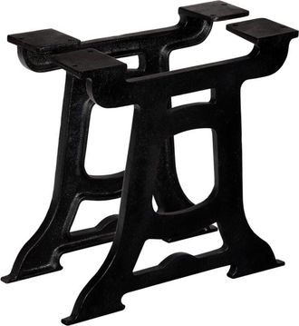 vidaXL Coffee Table Legs 2 pcs Y-Frame Cast Iron vidaXL