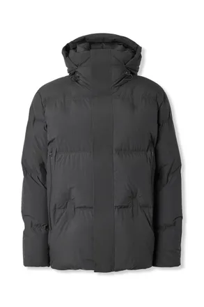 Ermenegildo Zegna Quilted Nylon Hooded Down Ski Jacket