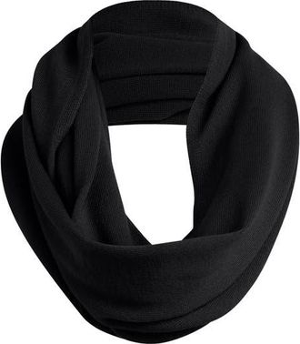 Favorite Daughter The Lightweight Knit Wrap Scarf in Black at Nordstrom