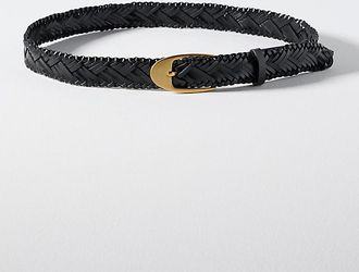 Rag & Bone Gemma Woven Leather Belt