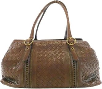 Bottega Veneta Borsa a spalla Pre-owned in Pelle - - Pre-owned - Donna - Marrone - ONE SIZE