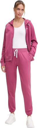 Under Armour Rival Tricot Trainingspak - Dames - Trainingspakken - Paars - S - Polyester - Fitness