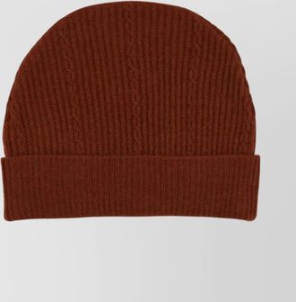 Etro cashmere blend logo beanie