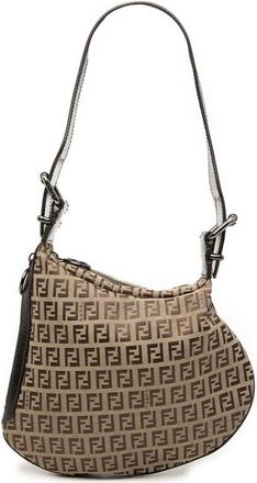 Fendi Pre-owned Fendi Zucchino Oyster Shoulder Bag Ladies 2OG7WF42668Q76LW