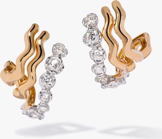 Annoushka Whoopsie Daisy Triple Hoop Earrings