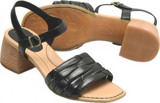 Born Womens Shonie Heeled Sandal In Black