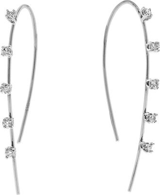 Lana Jewelry Small Multi Solo Hooked On Hoop Earrings in White Gold at Nordstrom