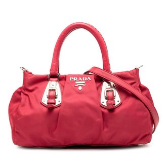 Prada Pre-owned Prada Tessuto Buckle Satchel Ladies 04HC8OUB4UZ68SJX