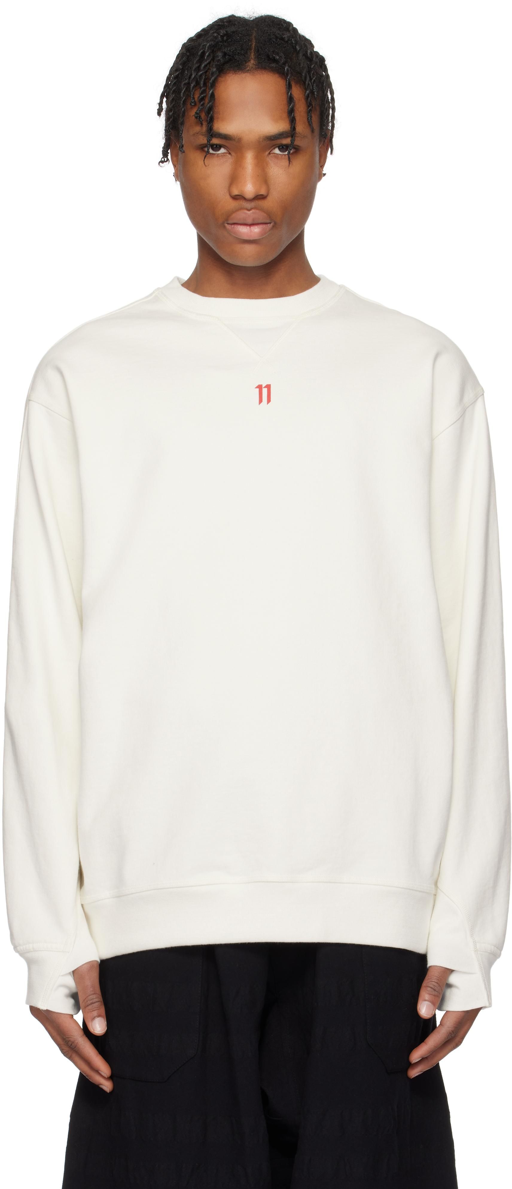 Casablanca Sweatshirts, male, White, Size: XL Memphis Icon