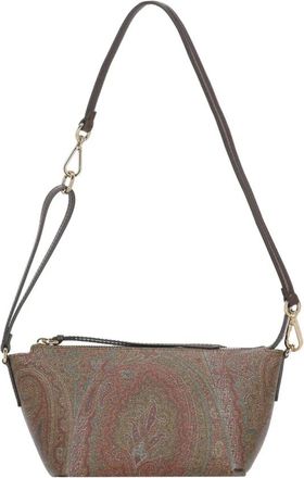 Etro Tassen, Dames, Bruin, ONE Size, Katoen, Essenti&euml;le Paisley Mini Tas